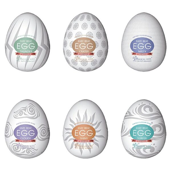 Egg Easy Beat Hard Caixa Com 6 Unidades Cód: 7016 Sexy Import - Imagem 2
