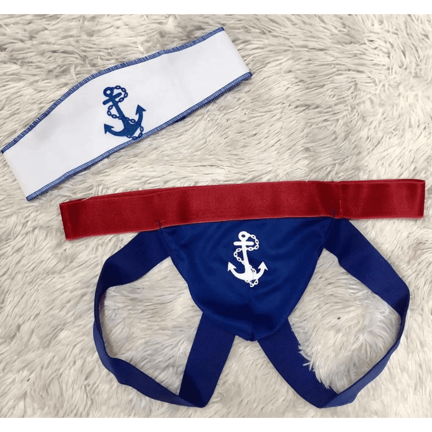 Cueca Jockstrap Marinheiro