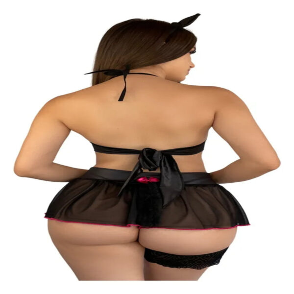 Fantasia Sexy Luxo Gatinha II - Imagem 2