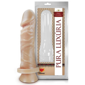 Pênis Realístico Com Ventosa 15,3X4Cm Sexy Fantasy