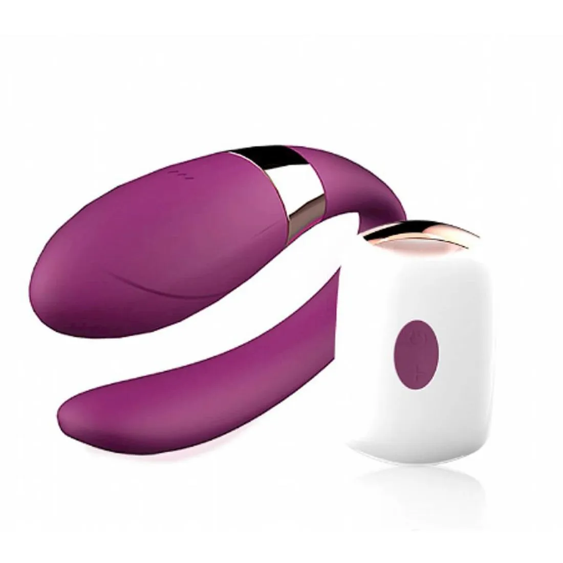 Vibrador Para Casal Recarregável Sem Fio Com 7 Modos De Vibração Sexy Import