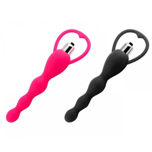 Plug Anal Feito em Silicone Cirúrgico com Vibração Vip Mix - Imagem 3