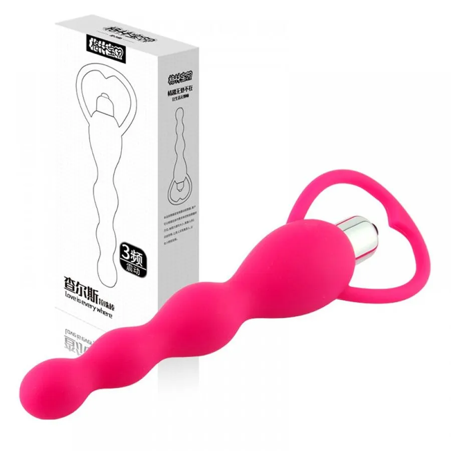 Plug Anal Feito em Silicone Cirúrgico com Vibração Vip Mix