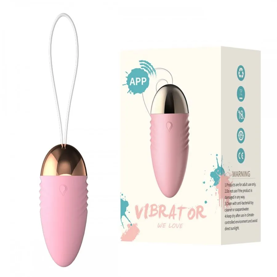 Lilo Vibrador Bullet com Controle Remoto via APP com 10 Modos de Vibração Vip Mix