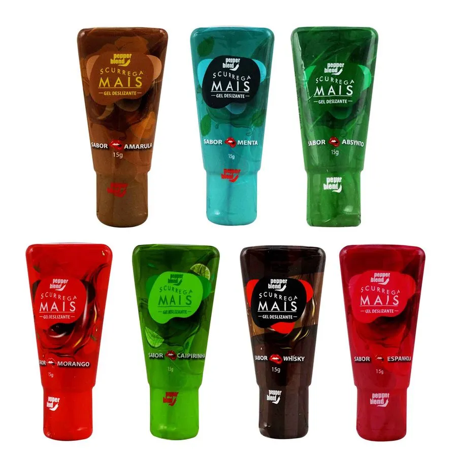 Gel Comestível Scurrega Mais Menta 15g Pepper Blend