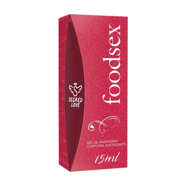 Foodsex Gel Eletrizante Beijável 15 ml Secret Love - Imagem 3