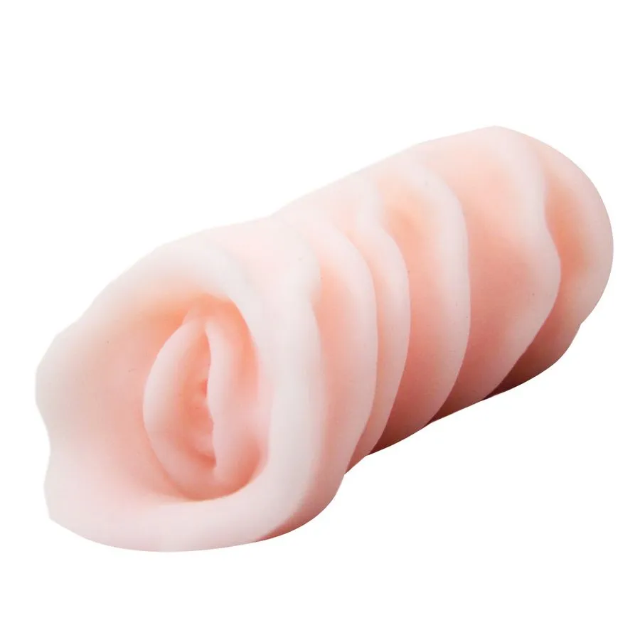 Masturbador Masculino em Formato de Vagina com Lábios Pequenos