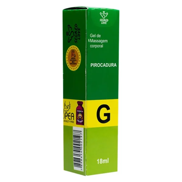 Pirocadura Retardante Masculino Linha Farmacinha do Riso 18ml Secret Love - Imagem 3