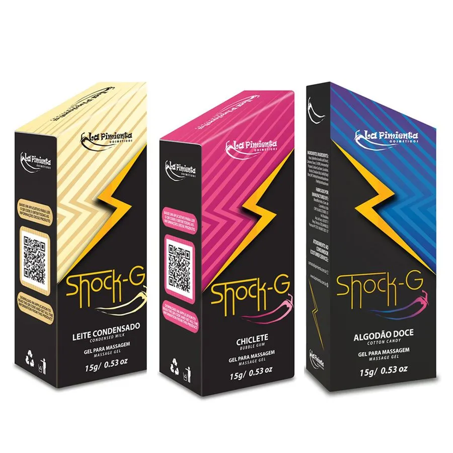 Shock-G Vibrador Líquido Excitante Beijável 15g La Pimienta