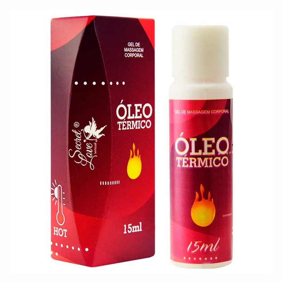 Óleo Térmico Hot para Massagem Corporal 15ml Secret Love
