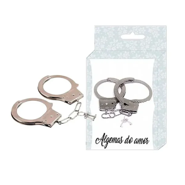 Algema de Metal com Chaves Sexy Import - Imagem 3