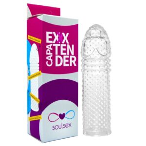Capa Peniana Silicone Extender Colors Soul Sex