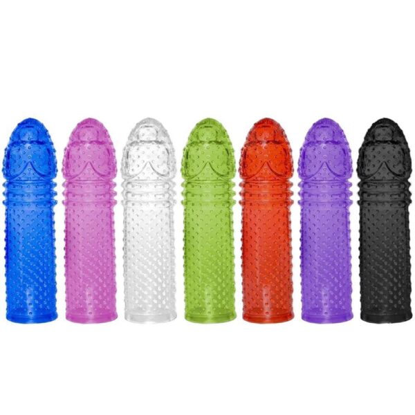 Capa Peniana Silicone Extender Colors Soul Sex - Imagem 2