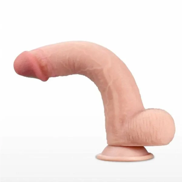 Lovetoy Prótese Realística Com Escroto E Ventosa 23,1 X 4 Cm - Imagem 3