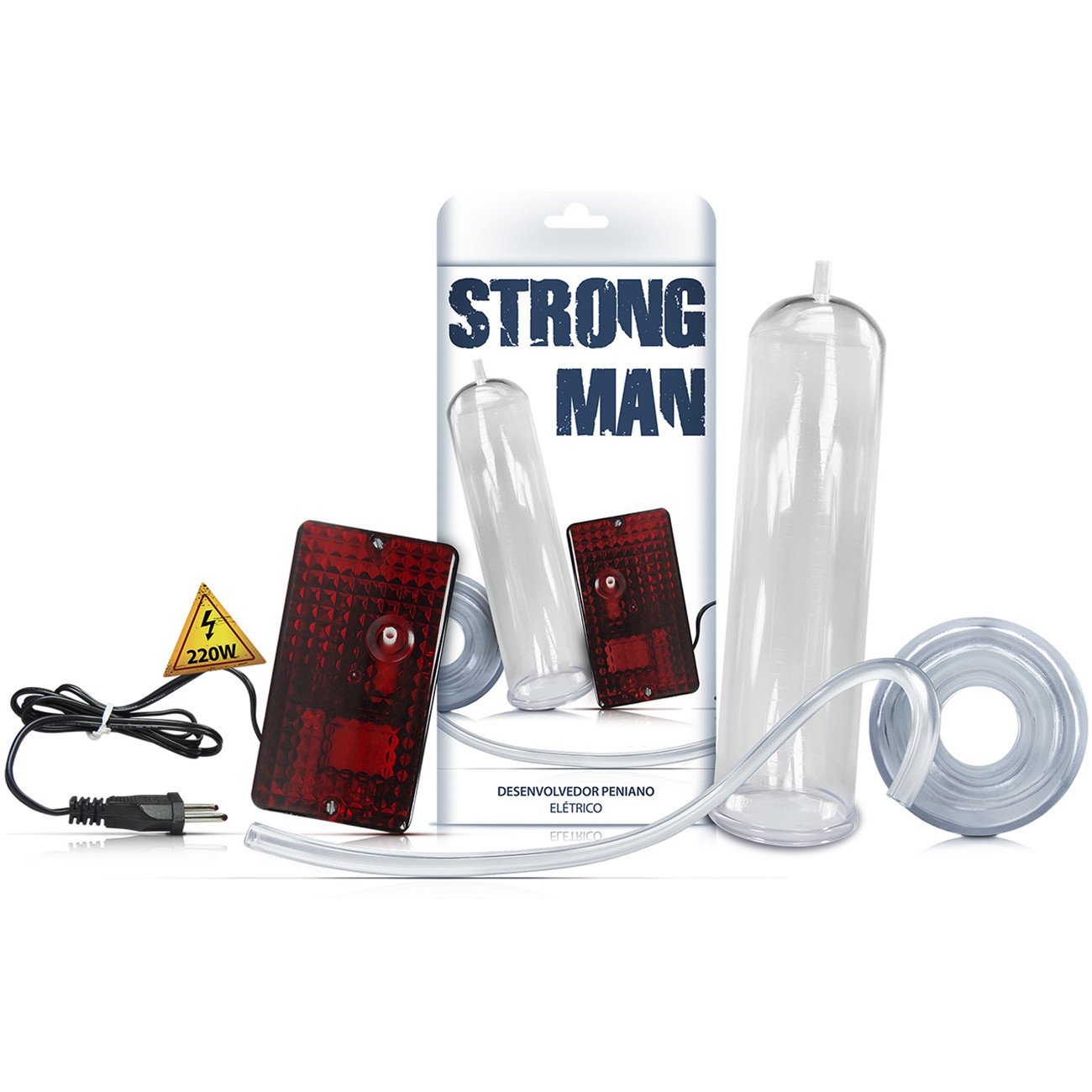 Bomba Peniana Strong Man Elétrica 220W 