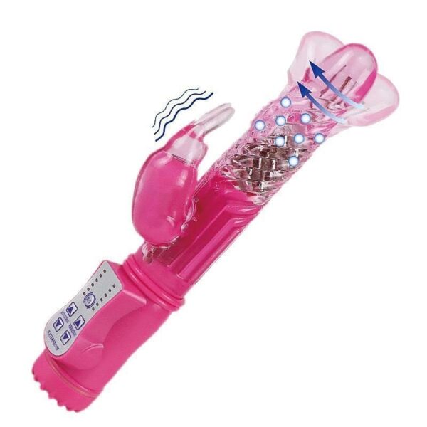Vibrador Rotativo 36 Vibrações Com Rotação 360 Graus Recarregavel - Imagem 2
