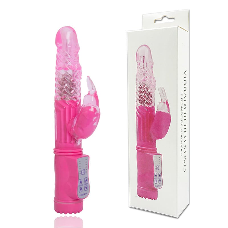 Vibrador Rotativo Relevo Em Espiral