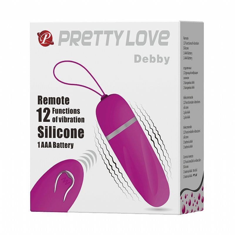 Pretty Love Debby Bullet Massageador Com 12 Vibrações 